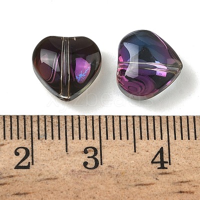 Electroplate Glass Bead EGLA-H102-08-1