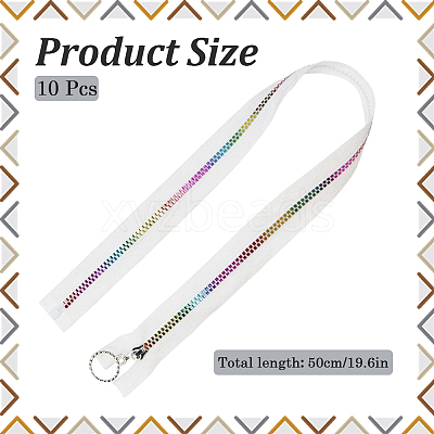 #5 Nylon Coil Zippers Rainbow Zipper Tape SENE-PW0003-115B-01-1