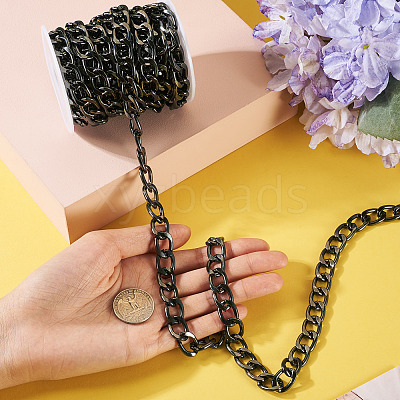 5M Oxidation Aluminum Cuban Link Chains CHA-TA0001-32-1