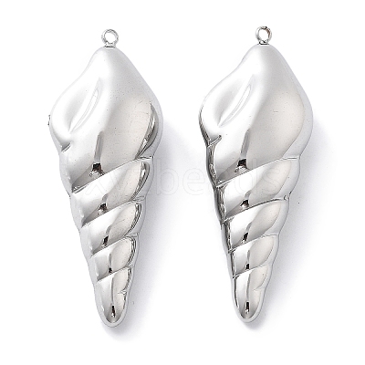 Anti-Tarnish 304 Stainless Steel Pendants STAS-R130-33P-1
