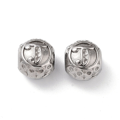 304 Stainless Steel Rhinestone European Beads STAS-A092-10J-P-1
