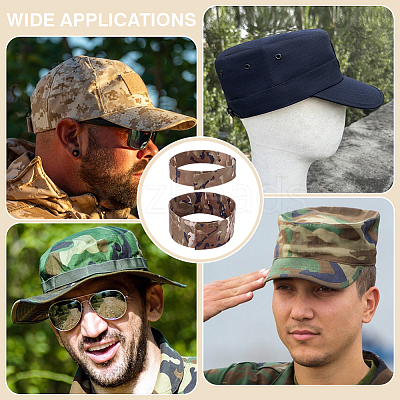 4Pcs 2 Styles Polycotton Hat Stand DIY-BC0017-66C-1