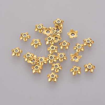Tibetan Style Bead Caps K0PCP032-1