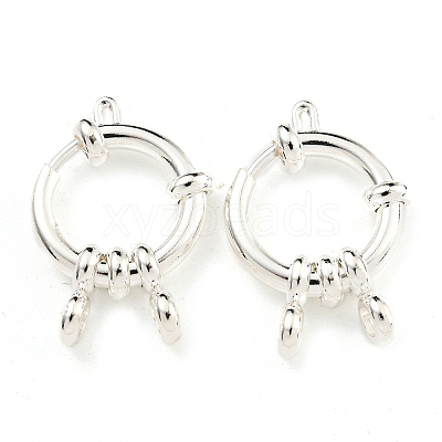 304 Stainless Steel Spring Ring Clasps STAS-G190-17S-A-1