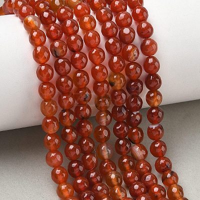 Natural Agate Beads Strands G-C082-A01-61-1