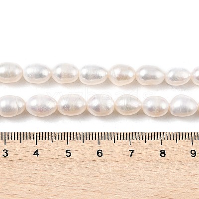 Natural Cultured Freshwater Pearl Beads Strands PEAR-I007-01D-06A-02-1