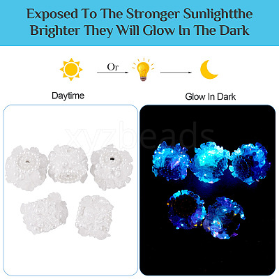 Polymer Clay with Imitation Pearl Beads CLAY-TAC0020-02A-1