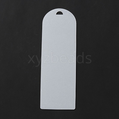 Transparent Blank Acrylic Bookmarks DIY-WH20007-63B-1