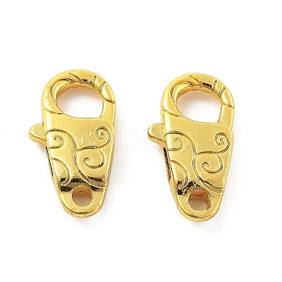 Brass Lobster Claw Clasps KK-R216-18C-G-1