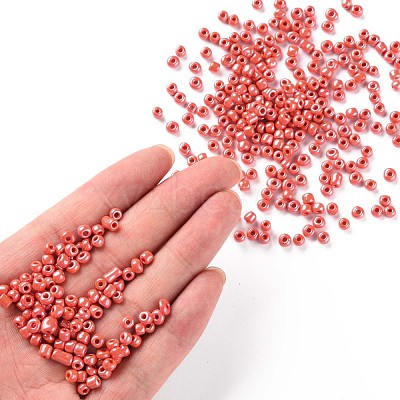 6/0 Glass Seed Beads SEED-US0003-4mm-130-1