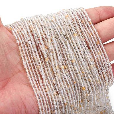Natural White Topaz Beads Strands LS-G-RM2025-B04-3mm-1