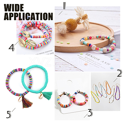 Handmade Polymer Clay Beads CLAY-PH0001-18A-1