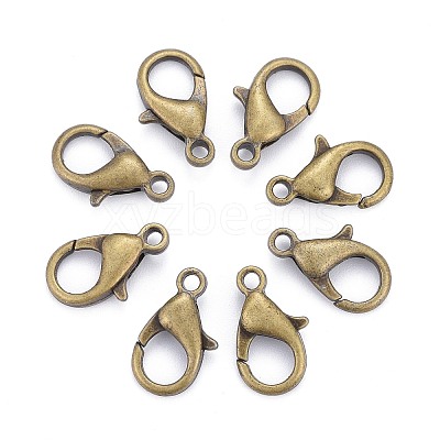 Antique Bronze Alloy Lobster Claw Clasps X-E105-NFAB-1