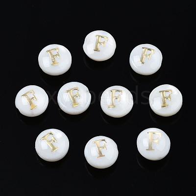 Natural Freshwater Shell Beads SHEL-S278-036F-1