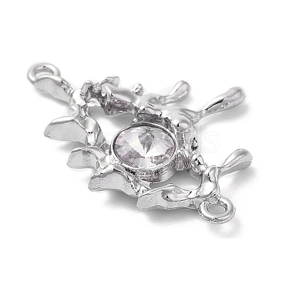 Alloy Crystal Rhinestone Pendants PALLOY-P294-01P-01-1