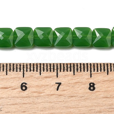 Opaque Glass Beads Strands GLAA-L050-C22-1