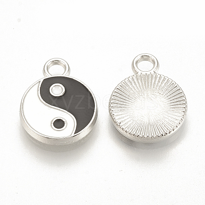 Feng Shui Alloy Enamel Pendants LS-X-ENAM-S115-035B-1