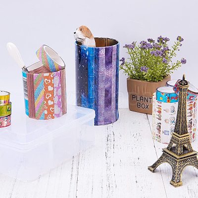 Rectangle Plastic Bead Storage Containers CON-PH0002-05-1