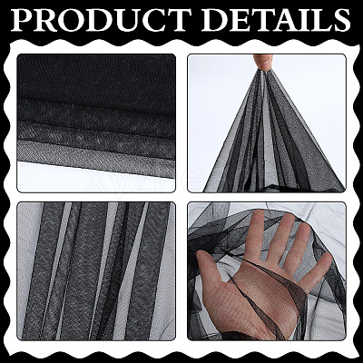 Polyester Mesh Fabric DIY-WH20009-40E-1