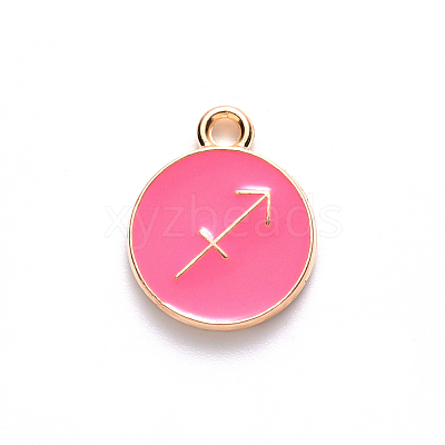 Alloy Enamel Pendants LS-ENAM-S124-01A-03F-1