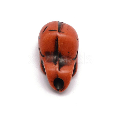 Opaque Acrylic Beads SACR-WH0006-02C-1