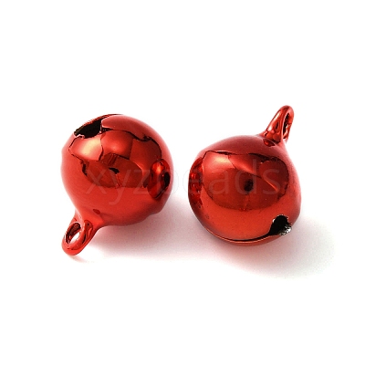 Brass Bell Charms KK-WH0031-38C-1