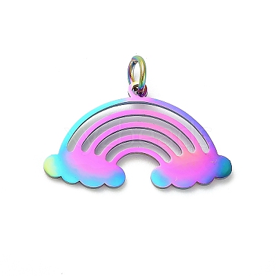 304 Stainless Steel Pendants STAS-Z123-03RC-1