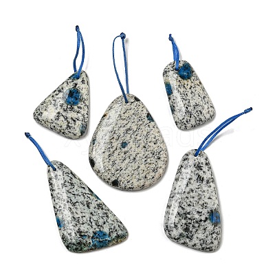 Natural K2 Stone Pendants G-NH0001-13A-1