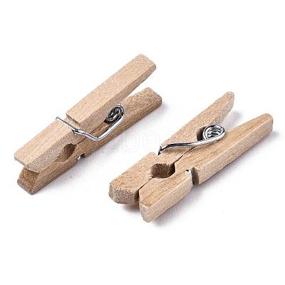 Wooden Craft Pegs Clips WOOD-R249-017-1