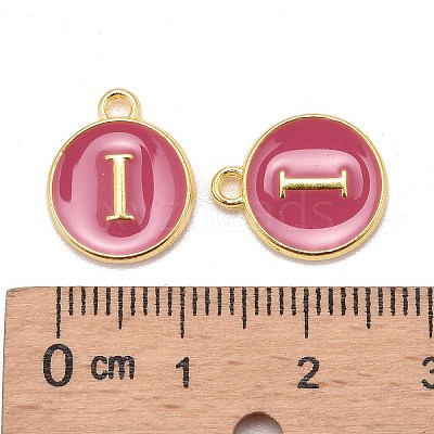 Golden Plated Alloy Enamel Charms LS-ENAM-S118-08I-1