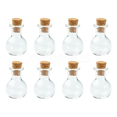 8Pcs Glass Bottles BOTT-FS0001-02-1