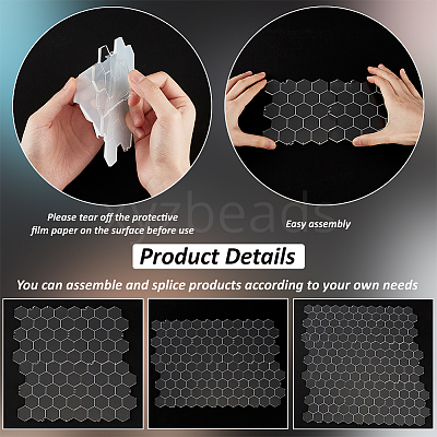 1 Set Plastic Sheets DIY-FG0006-37B-1