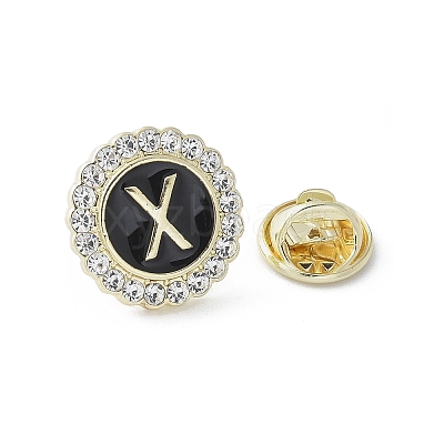 Letter Enamel Pins JEWB-S042-03X-G-1