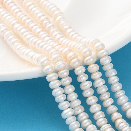 Natural Cultured Freshwater Pearl Beads Strands PEAR-I007-02E-02B-1