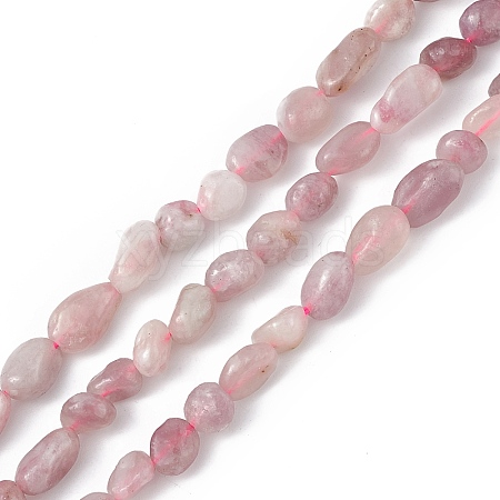 Natural Plum Blossom Tourmaline Beads Strands G-B039-01B-1