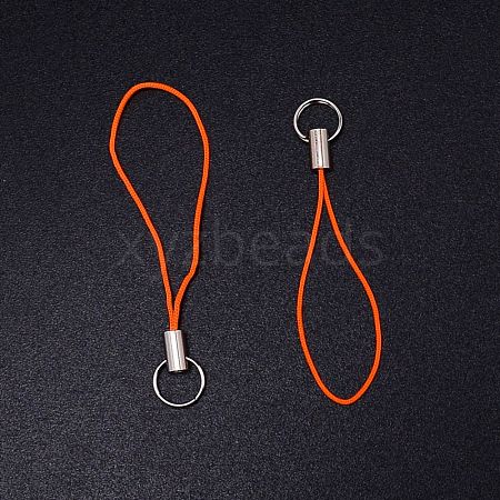 Polyester Cord Mobile Straps MOBA-WH0006-03-1