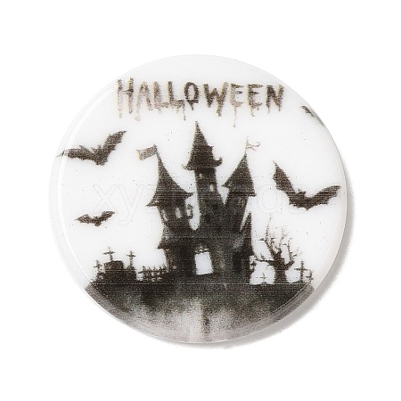 Halloween Series Acrylic Cbabochons OACR-M012-04-1