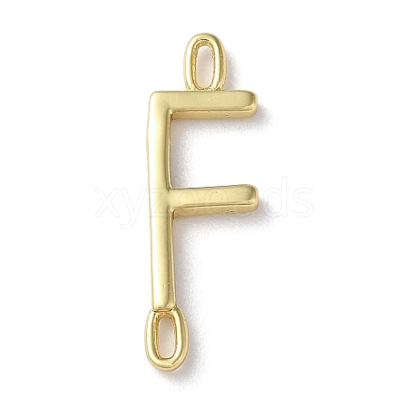 Rack Plating Brass Connector Charms KK-P245-07G-F-1