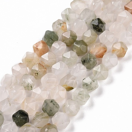 Natural Quartz Beads Strands G-G990-F06-1