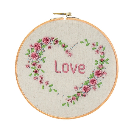 Embroidery Starter Kits DIY-P077-035-1