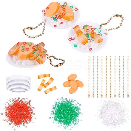 Olycraft DIY Imitation Food Jewelry Making Finding Kits DIY-OC0009-37-1