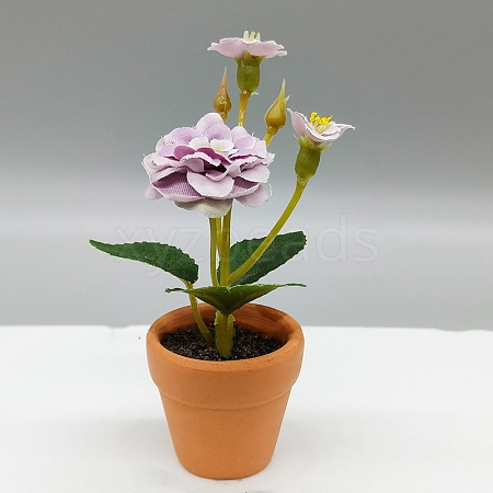 Miniature Vase for Flower Pots Micro Landscape Dollhouse Accessories PW-WG738B6-01-1