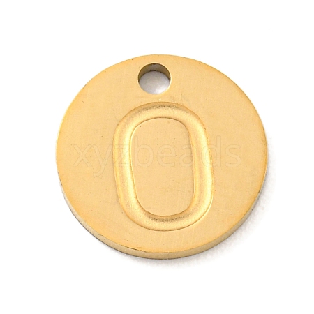 Ion Plating(IP) 304 Stainless Steel Pendants FIND-M017-02G-O-1