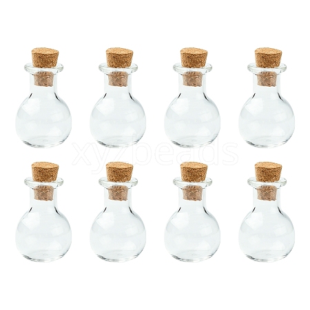 8Pcs Glass Bottles BOTT-FS0001-02-1