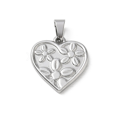 304 Stainless Steel Pendants SA-CBA34D4-01A-P-1