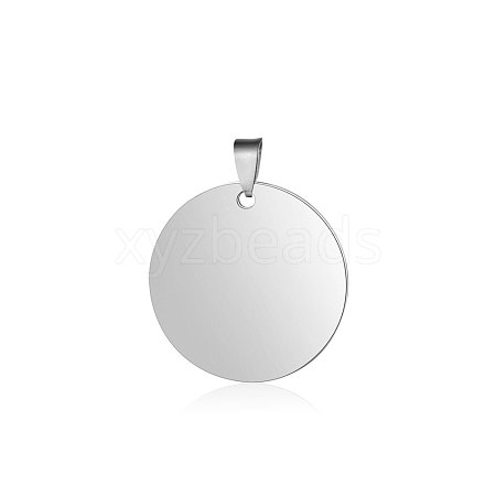 Tarnish Resistant 201 Stainless Steel Pendants STAS-S105-T592-25-1-1