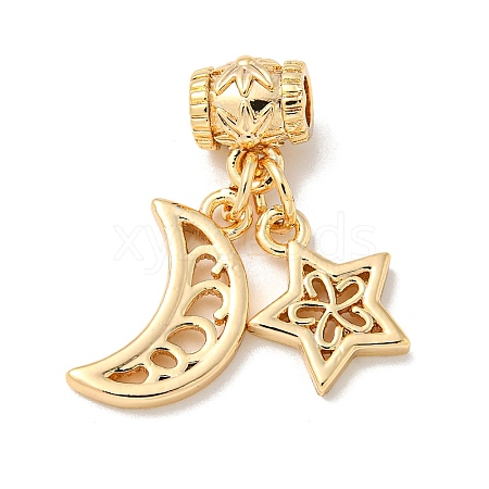 Brass Pendants KK-K378-29G-1