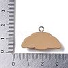 Opaque Resin Pendants RESI-S403-03K-3