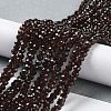 Baking Paint Imitation Jade Glass Bead Strands LS-DGLA-A034-J4MM-A11-5