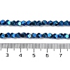 Electroplated Synthetic Non-magnetic Hematite Beads Strands G-A234-G03-01-5